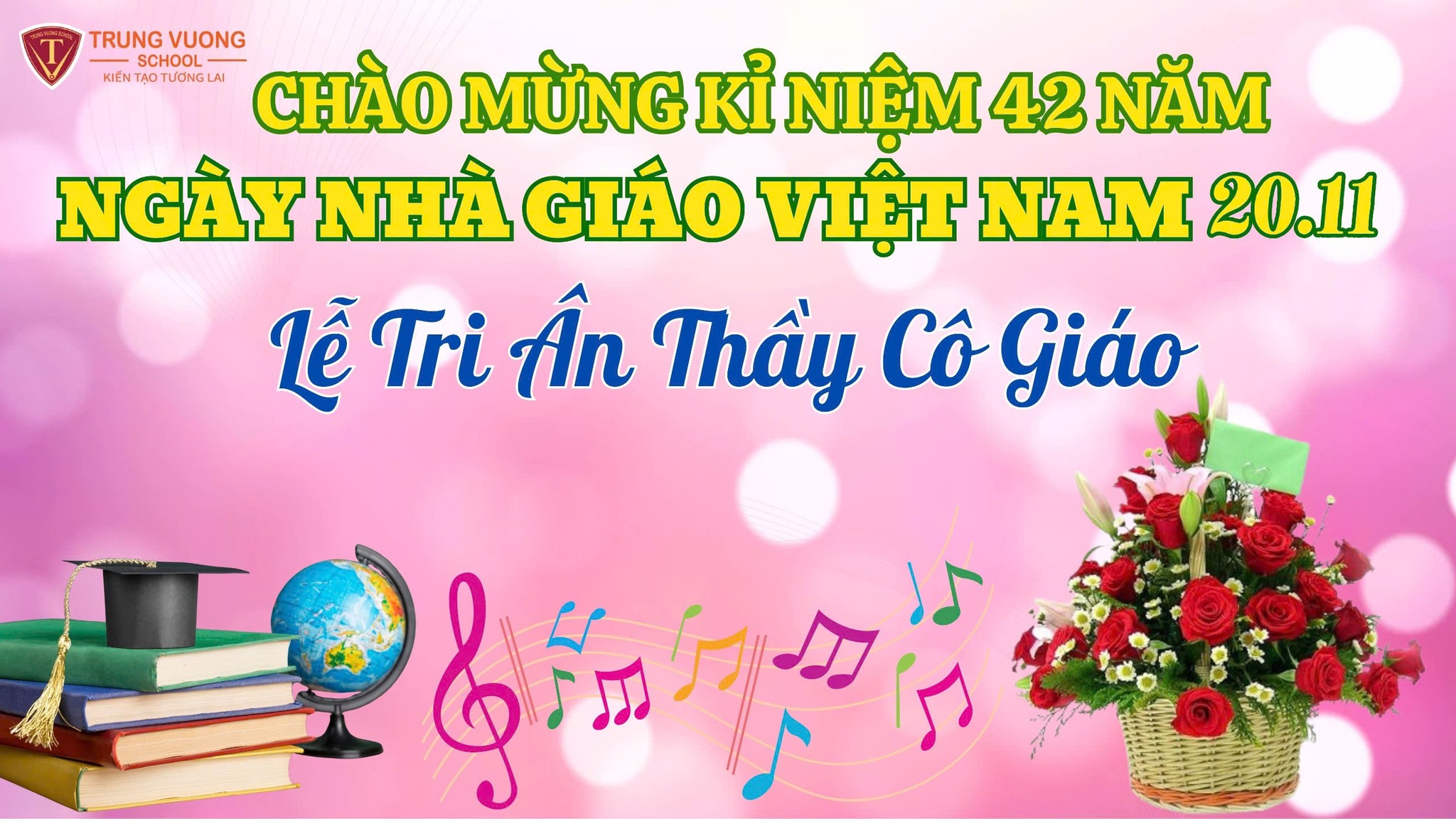 Khối Trung học trường Trưng Vương tổ chức Lễ Tri Ân nhân Ngày nhà giáo Việt Nam 20/11